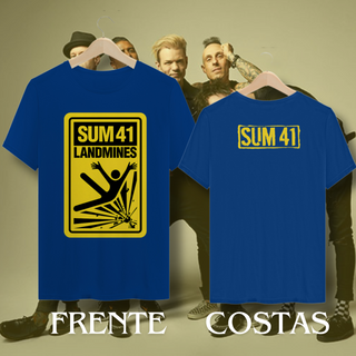 Nome do produtoCamiseta Sum 41 - Landmines