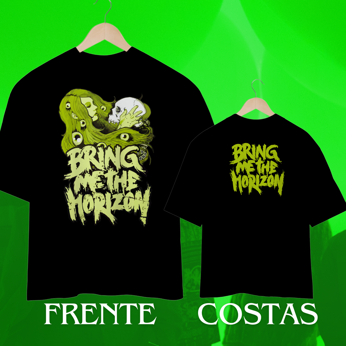 Nome do produto: Camiseta Oversized Bring Me The Horizon - Lady&Olavo