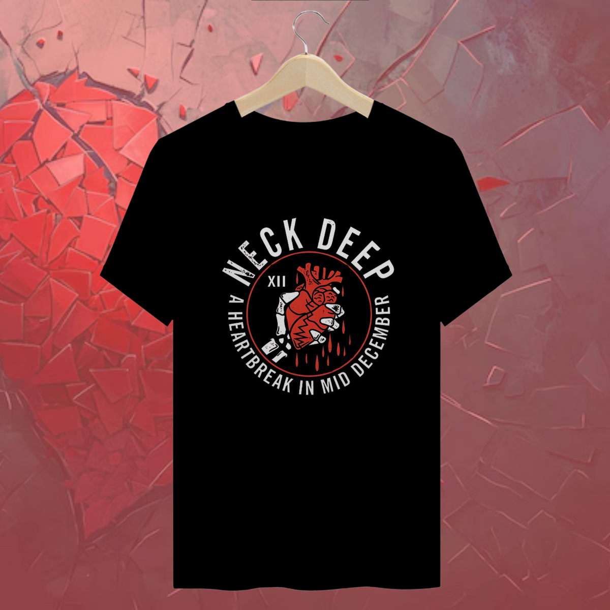 Nome do produto: Camiseta Neck Deep - Heartbreak of the Century