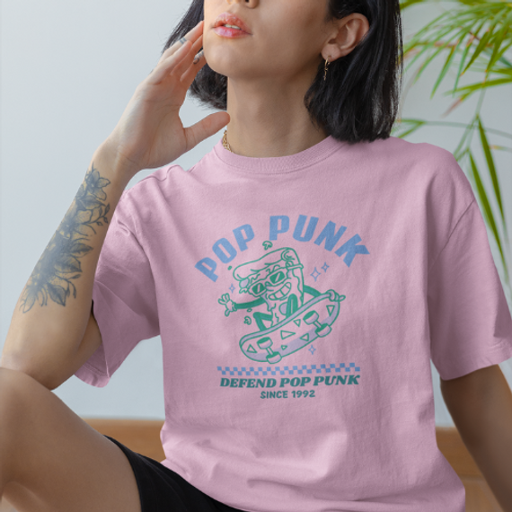 Camiseta Defend Pop Punk 1992 (unissex)
