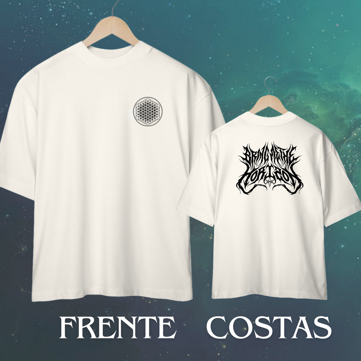 Nome do produto: Camiseta Oversized Bring Me The Horizon - Sempiternal (white)