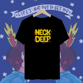 Nome do produtoCamiseta Neck Deep - Yellow Logo