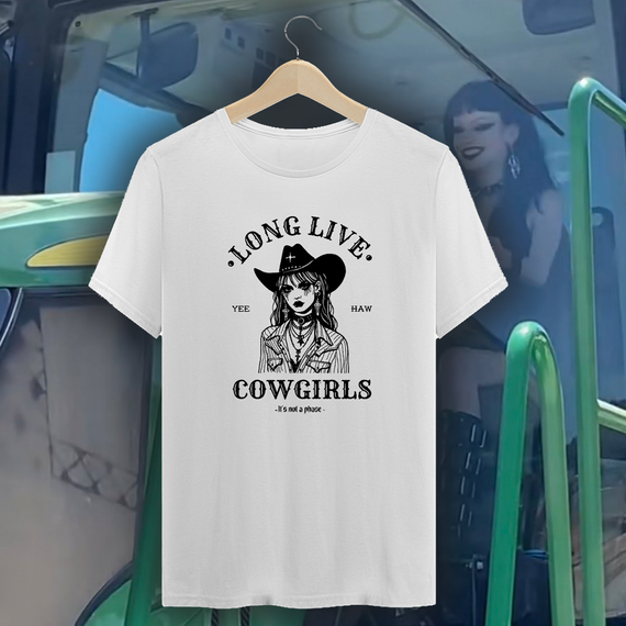 Camiseta Long Live Cowgirl