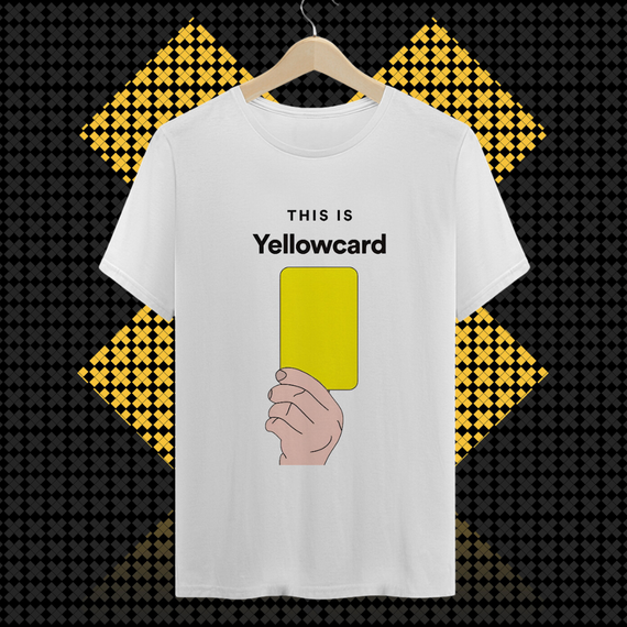 Camiseta Yellowcard - Spotify 