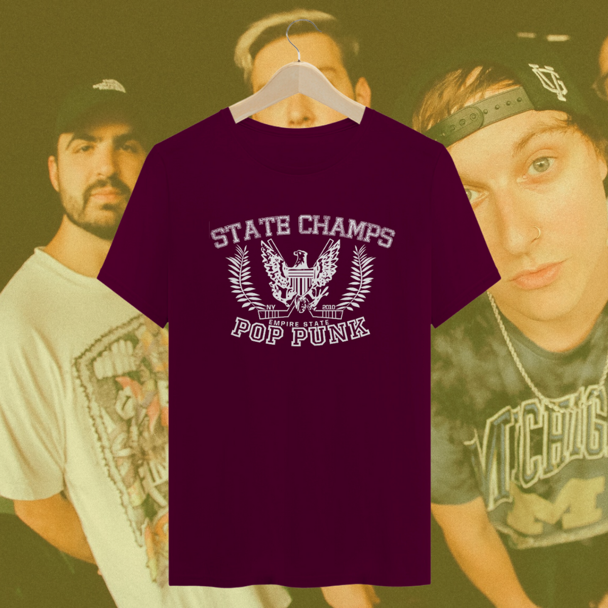 Nome do produto: Camiseta State Champs - Eagle