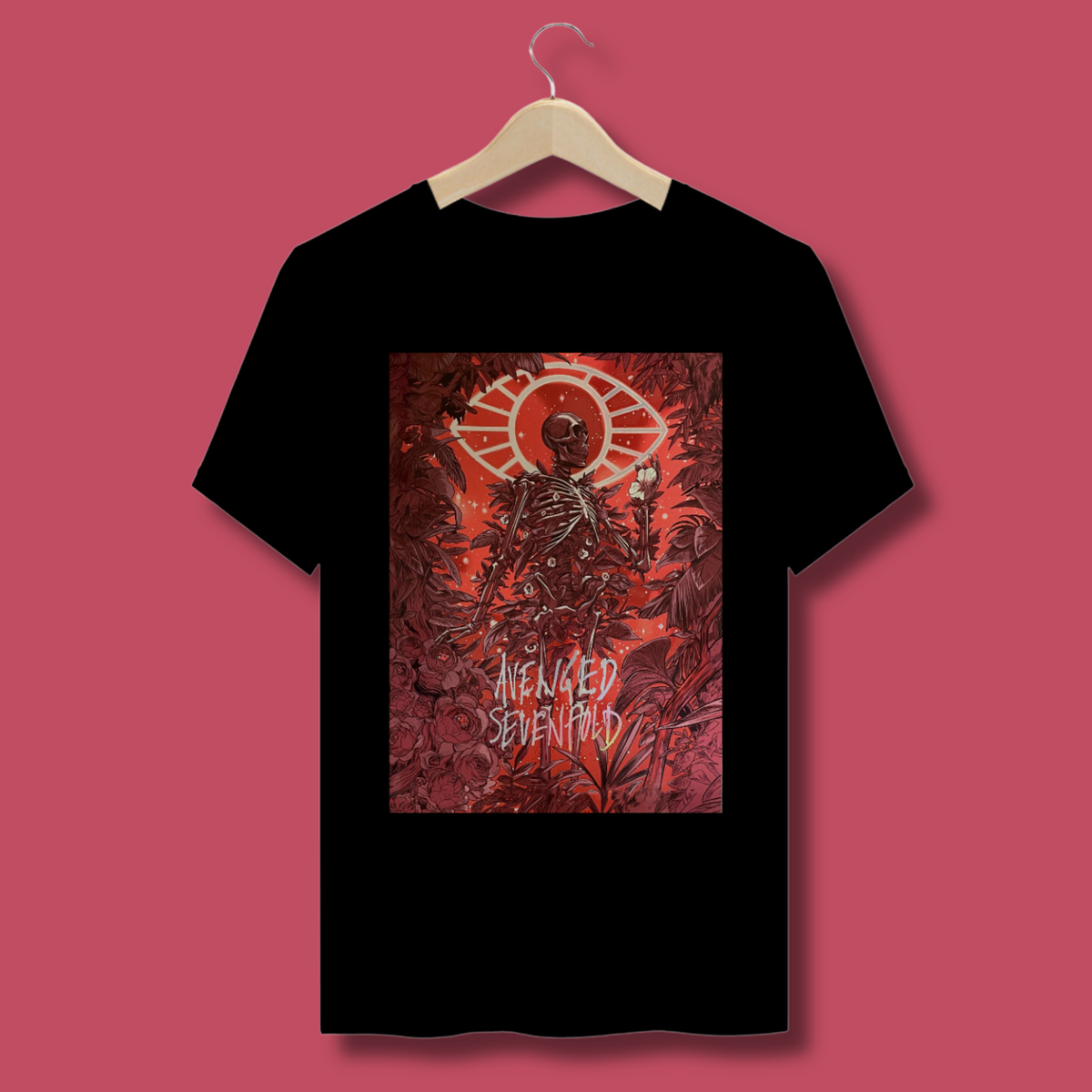 Nome do produto: Camiseta Avenged Sevenfold - Red Eye