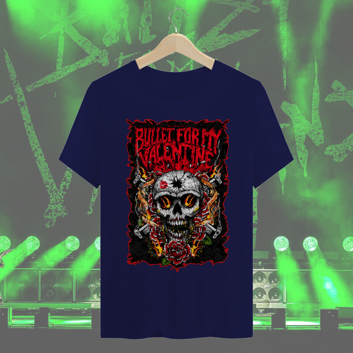 Nome do produto: Camiseta Bullet For My Valentine