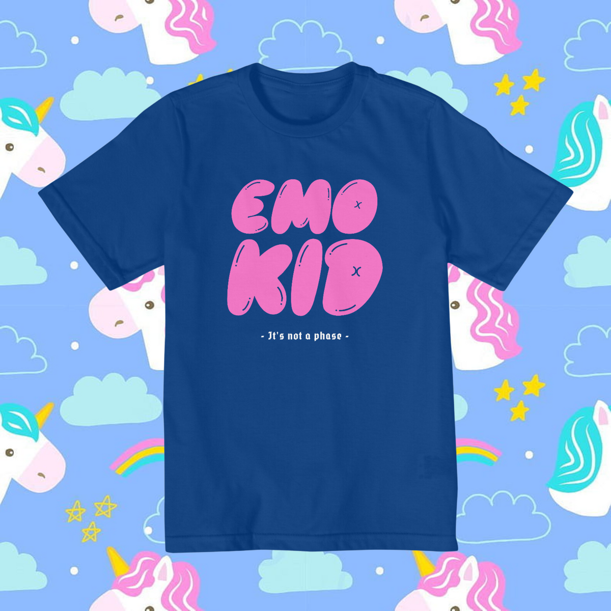 Nome do produto: Camiseta Infantil - Emo Kid