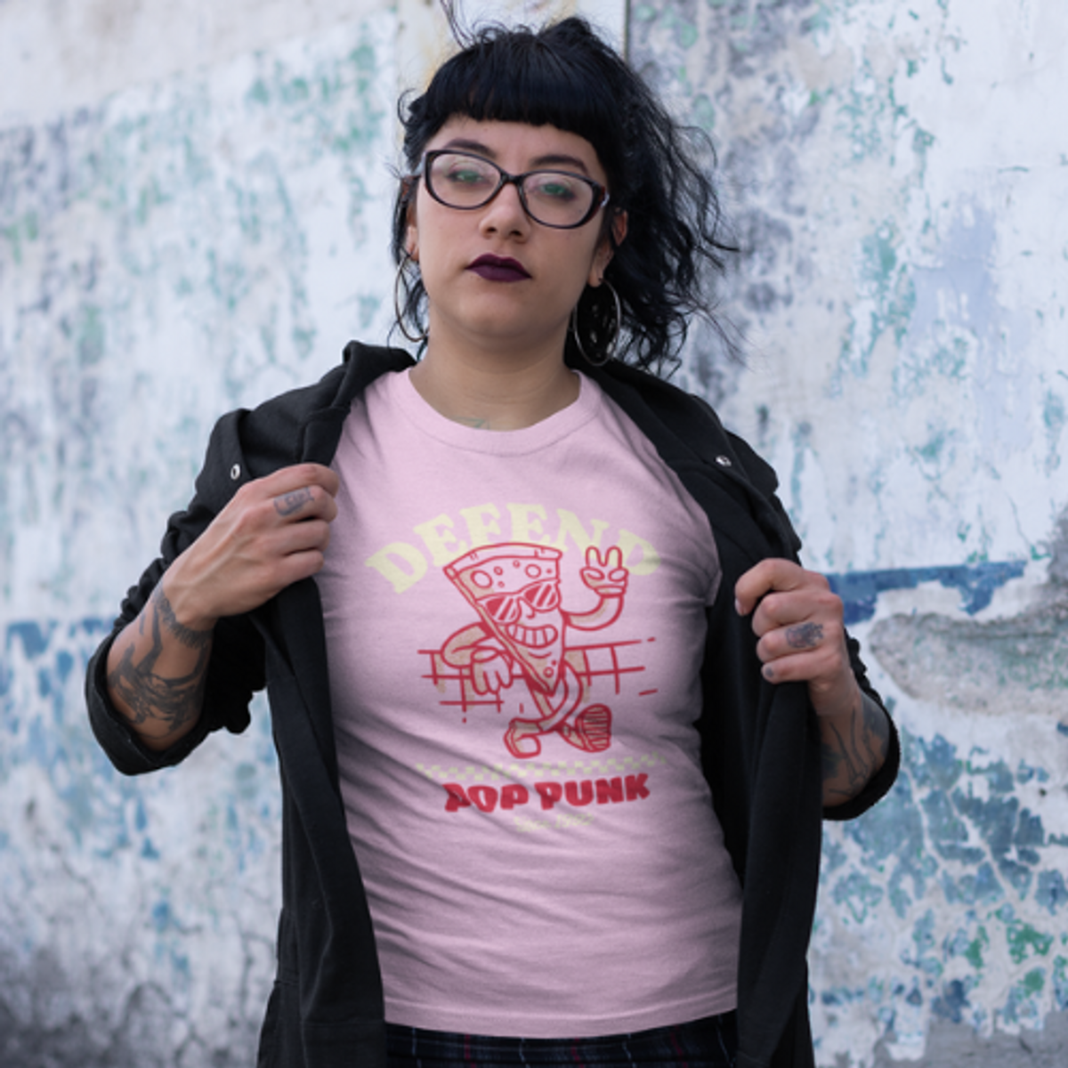 Nome do produto: Camiseta Defend Pop Punk  (unissex)