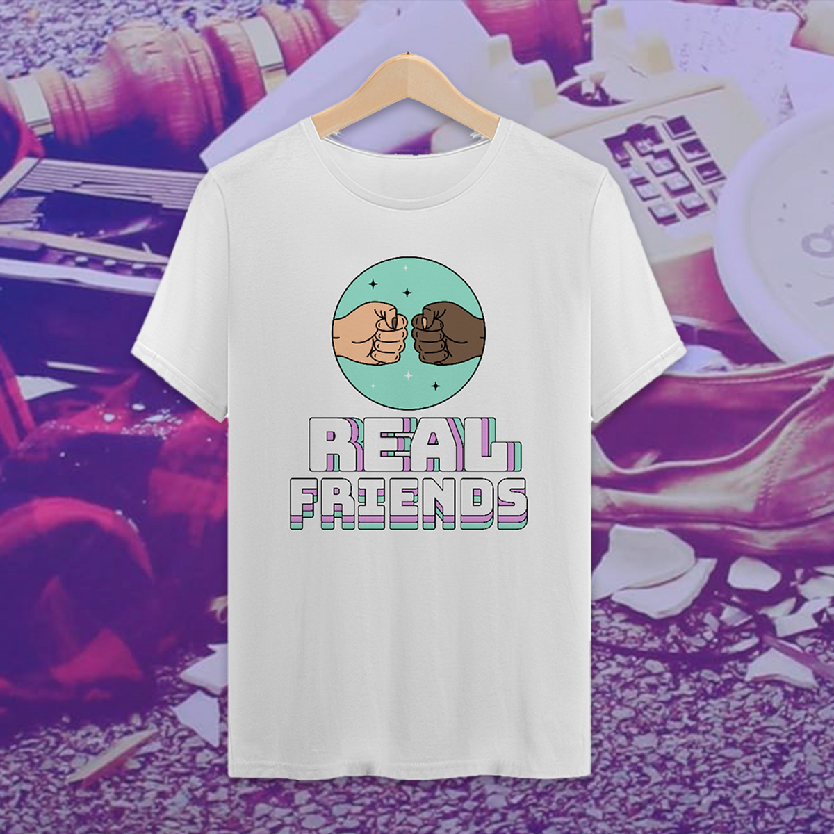 Nome do produto: Camiseta Real Friends