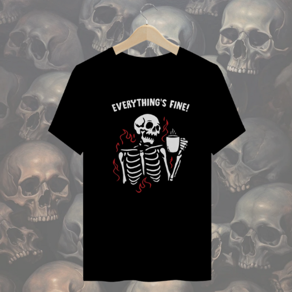 Nome do produto: Camiseta Everything\'s fine