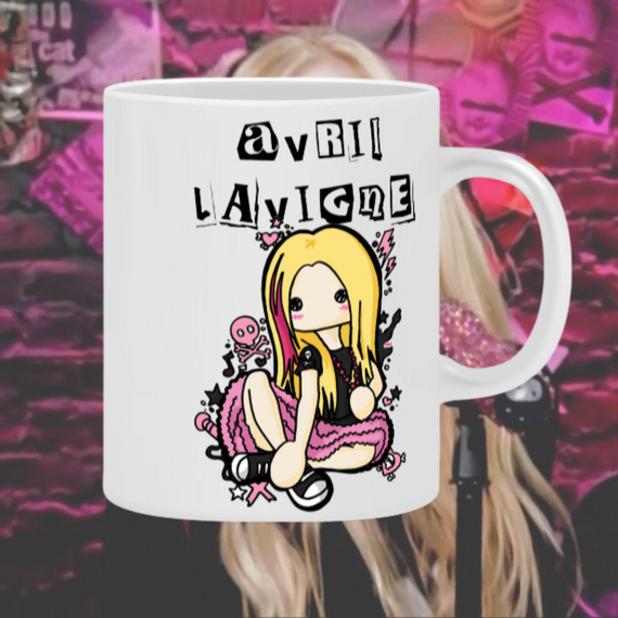 Caneca Avril Lavigne - The Best Damn Coffee