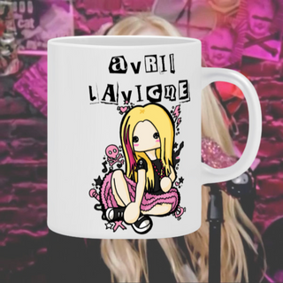 Nome do produtoCaneca Avril Lavigne - The Best Damn Coffee