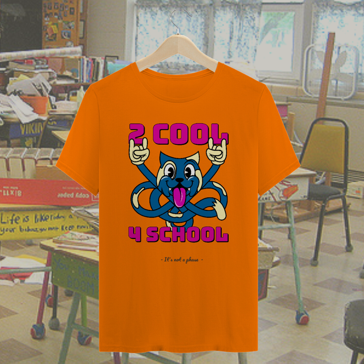 Nome do produto: Camiseta 2 cool 4 school