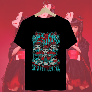 Nome do produtoCamiseta Babymetal - Gimme Chocolate