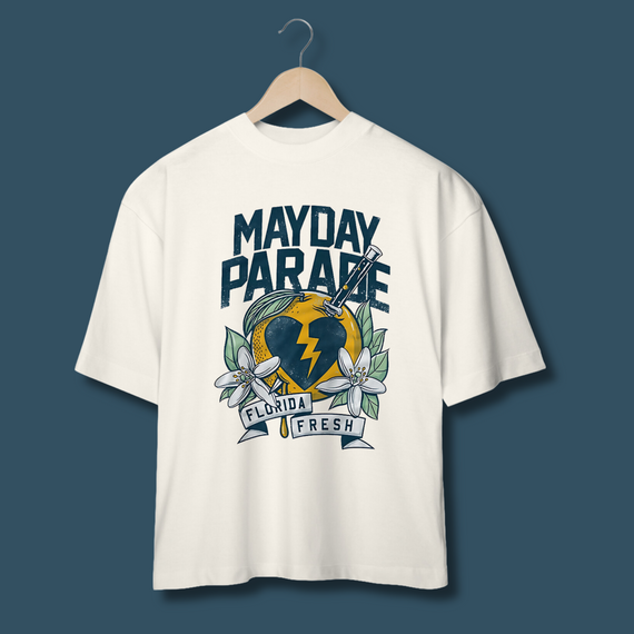 Camiseta Oversized Mayday Parade