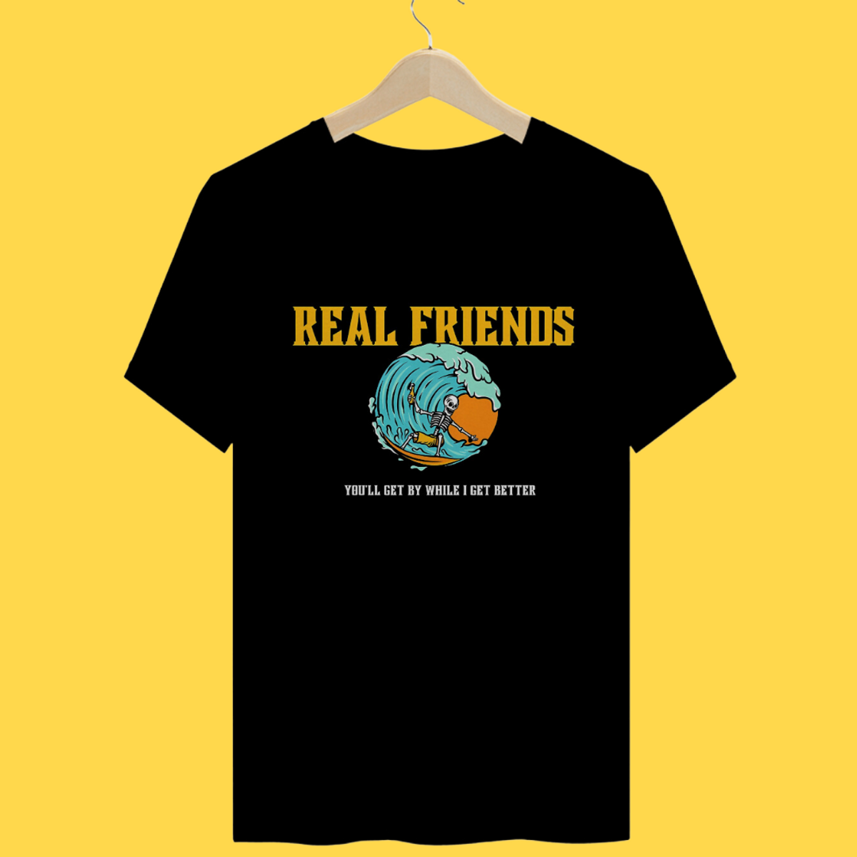 Nome do produto: Camiseta Real Friends - Get By