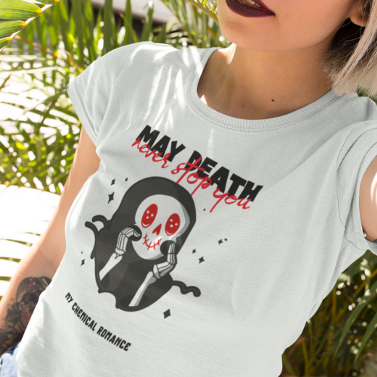 Nome do produto: Camiseta May Death - My Chemical Romance (unissex)