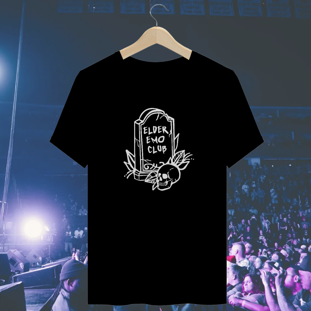 Nome do produto: Camiseta Elder Emo Club  (unissex)