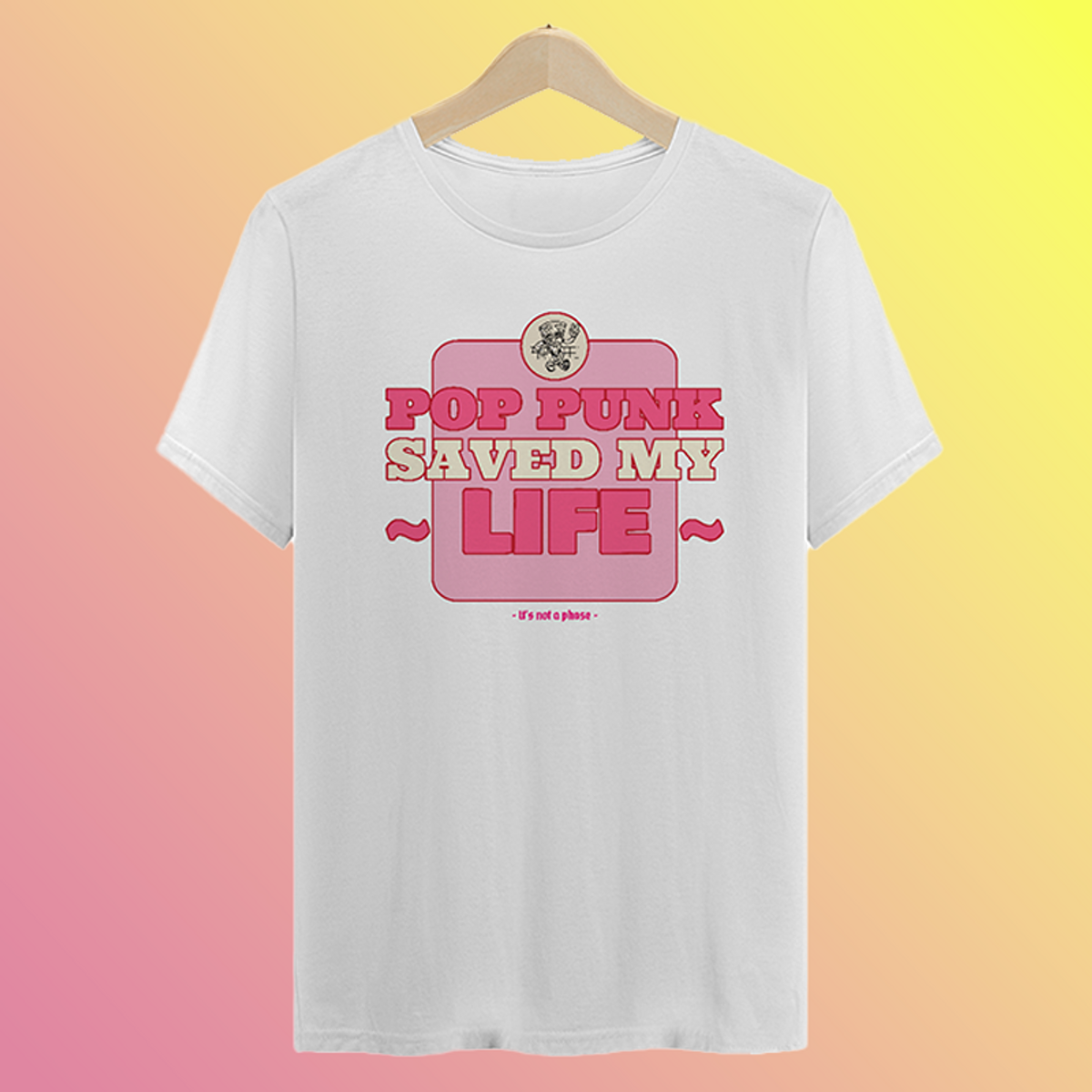 Nome do produto: Camiseta Pop Punk Saved My Life