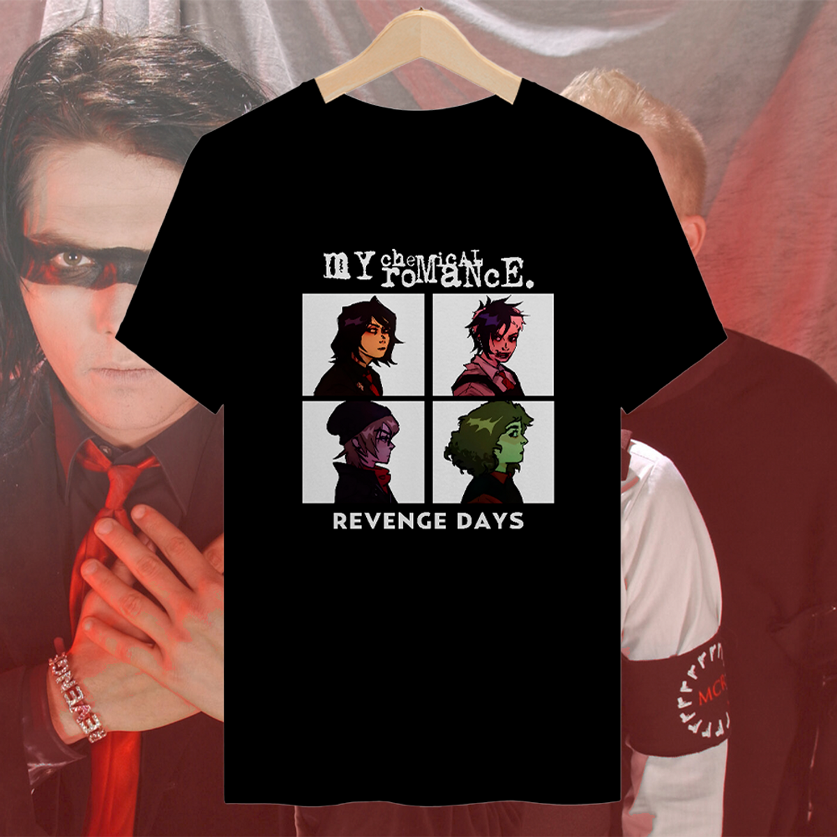 Nome do produto: Camiseta My Chemical Romance - Revenge Days