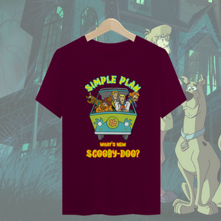 Camiseta Scooby-Doo - Simple plan (unissex)