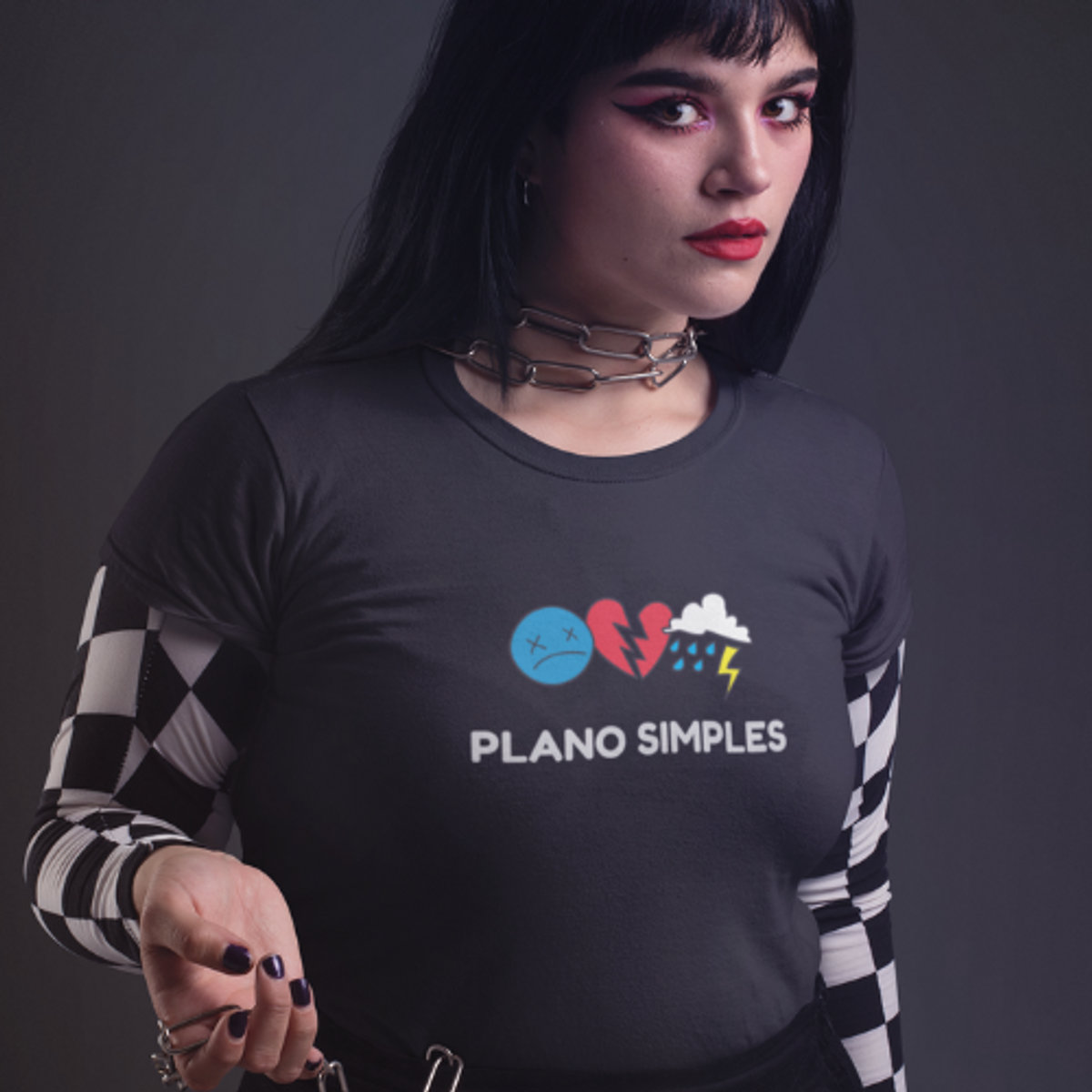 Nome do produto: Camiseta Plano Simples (unissex)