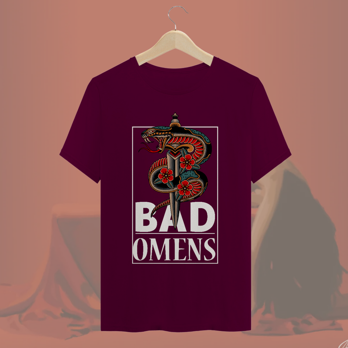 Nome do produto: Camiseta Snake - Bad Omens