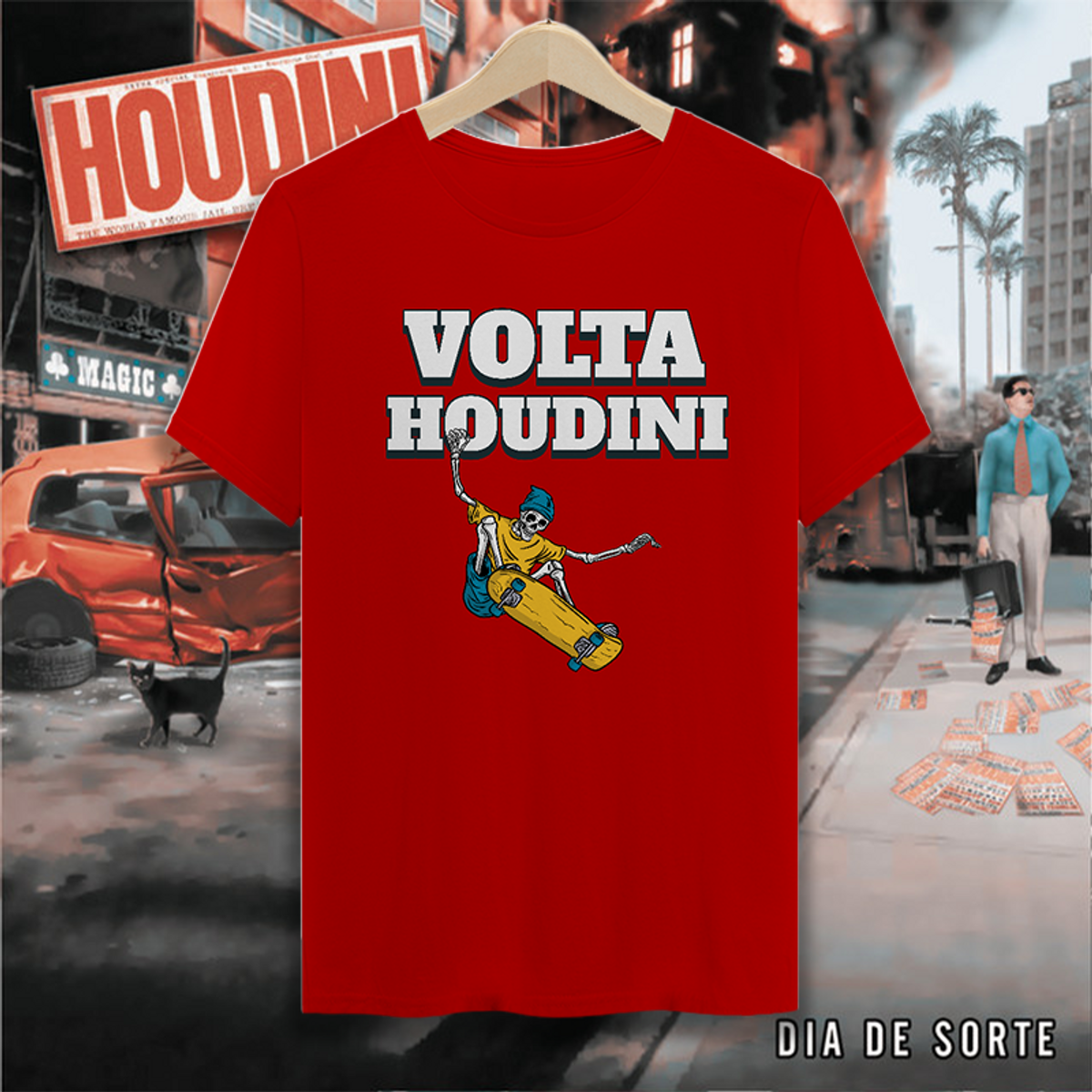 Nome do produto: Camiseta Volta Houdini