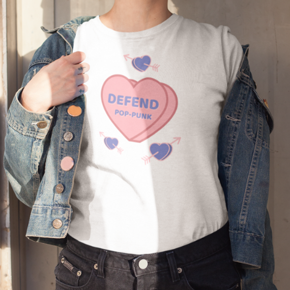 Camiseta Defend Pop-punk (unissex)