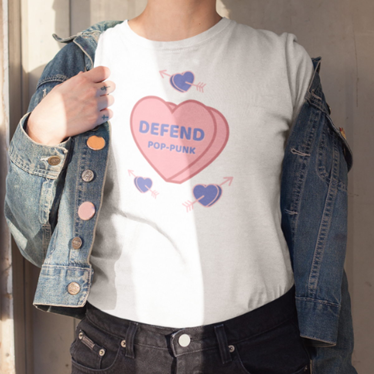 Nome do produto: Camiseta Defend Pop-punk (unissex)