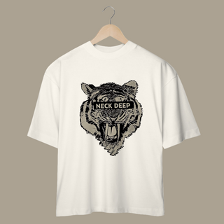 Nome do produtoCamiseta Oversized Neck Deep - Tiger