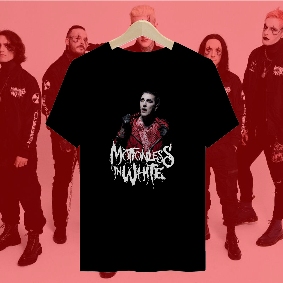 Nome do produto: Camiseta - Chris Motionless