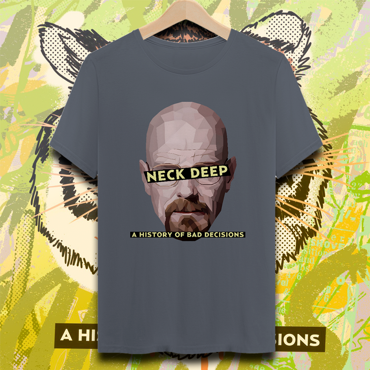 Nome do produto: Camiseta Neck Deep - Bad Decisions