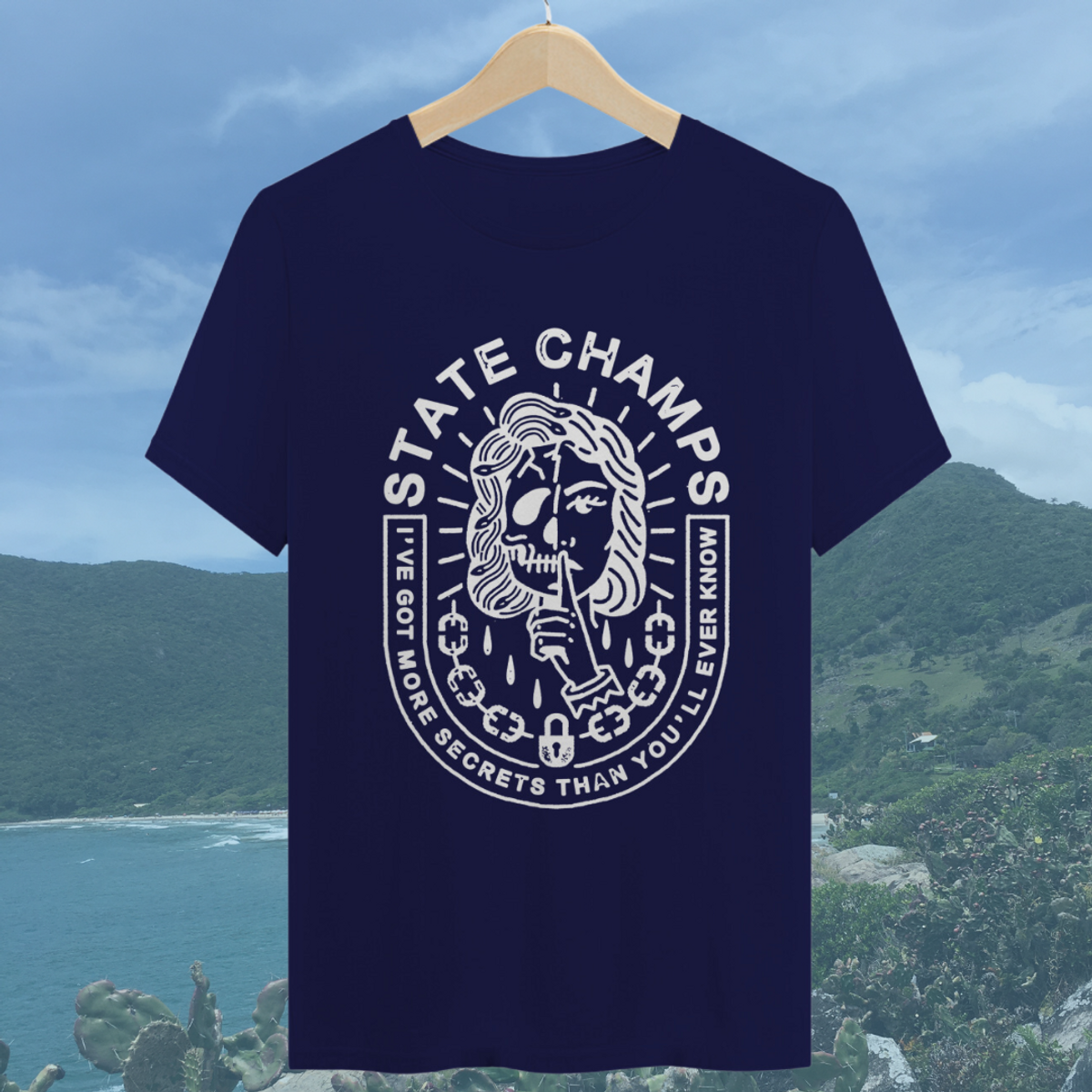 Nome do produto: Camiseta State Champs - Secrets