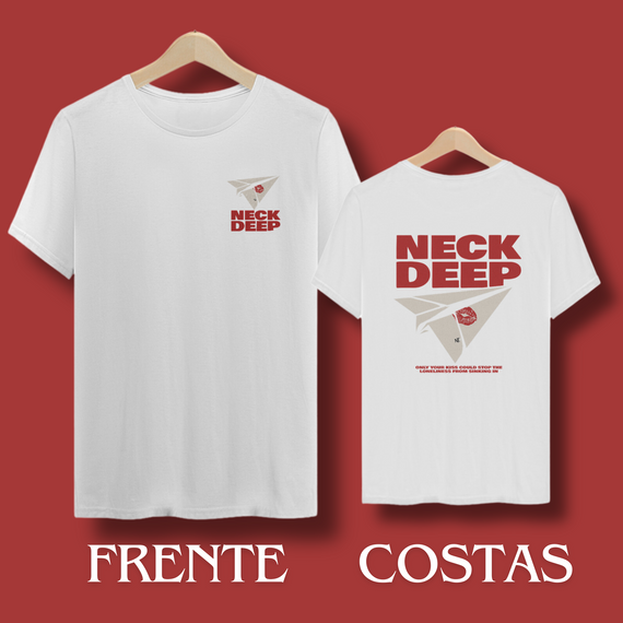 Camiseta Neck Deep - Paper Airplane