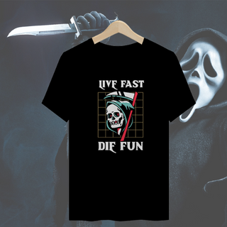 Camiseta Live Fast  (unissex)