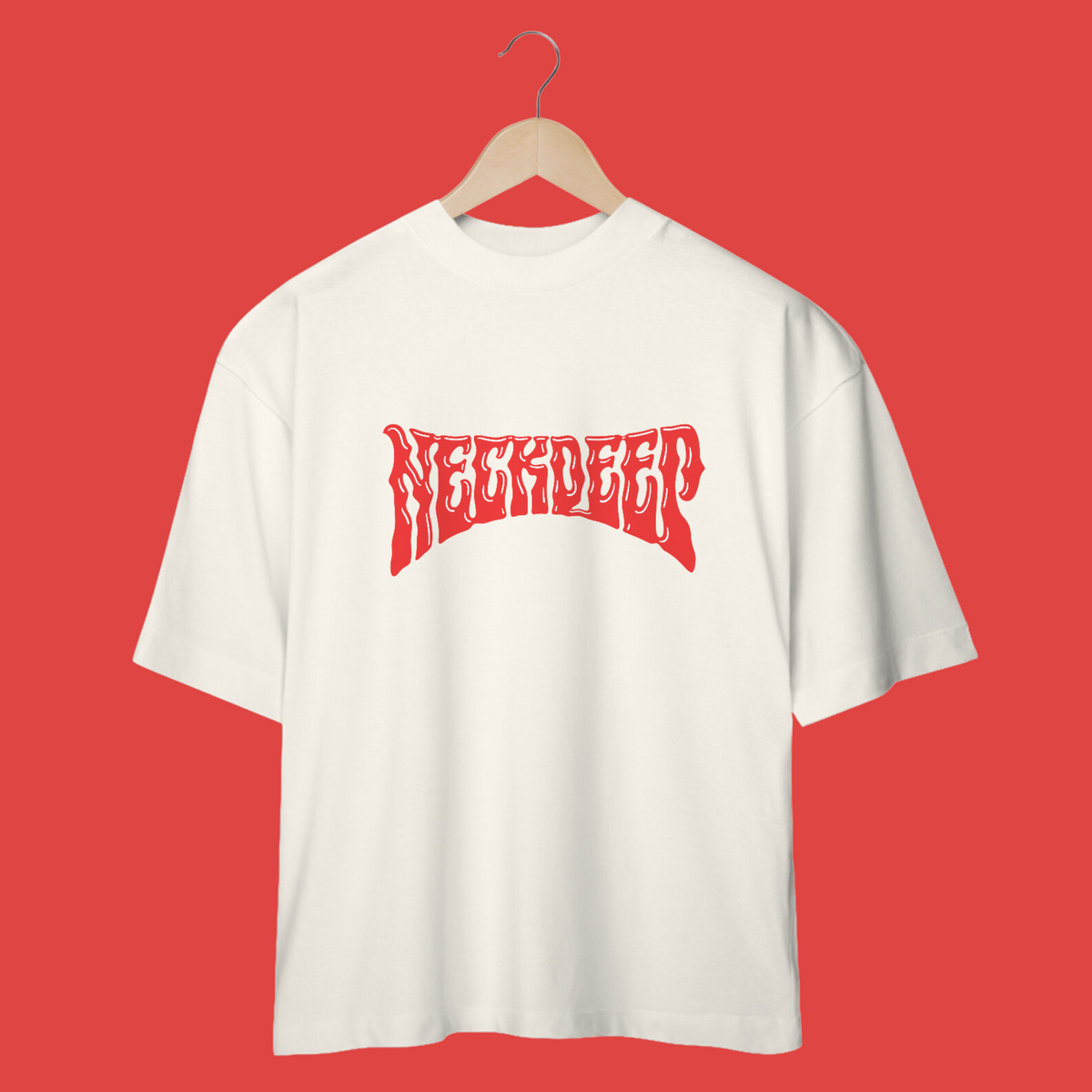 Nome do produto: Camiseta Oversized Neck Deep 