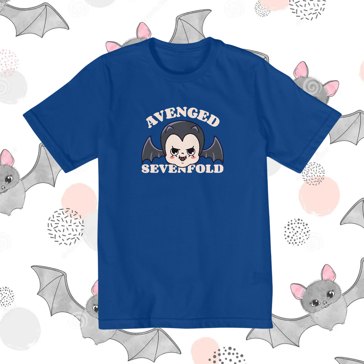 Nome do produto: Camiseta Infantil (10 - 14) Avenged Sevenfold