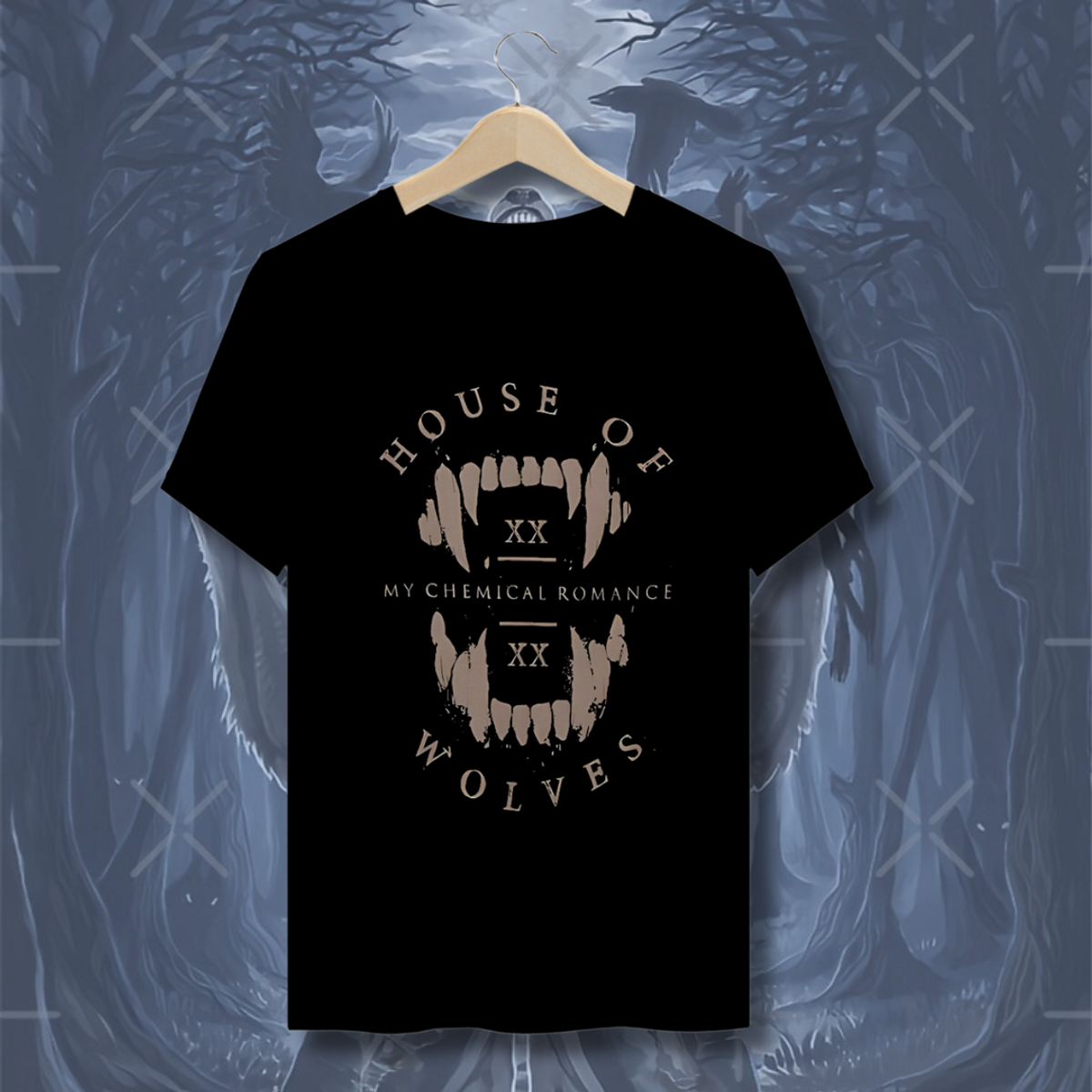 Nome do produto: Camiseta My Chemical Romance - House of Wolves