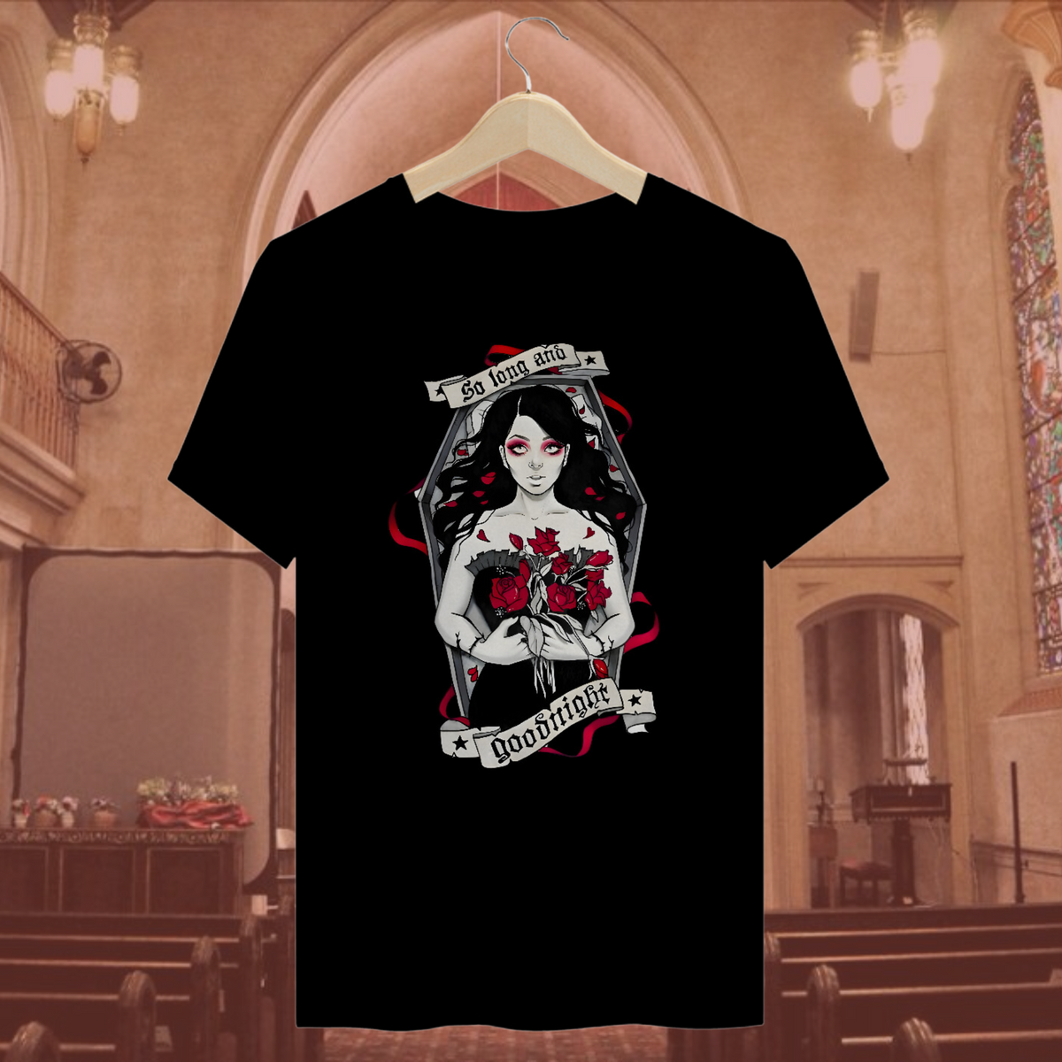 Nome do produto: Camiseta My Chemical Romance - Helena - Plus Size Tshirt