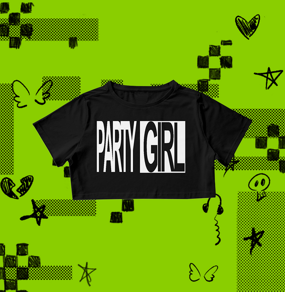 Cropped Charli XCX - PARTY GIRL