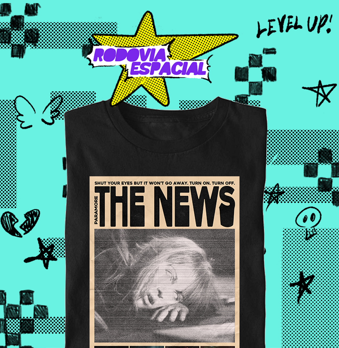 Nome do produto: Camiseta The News - Paramore