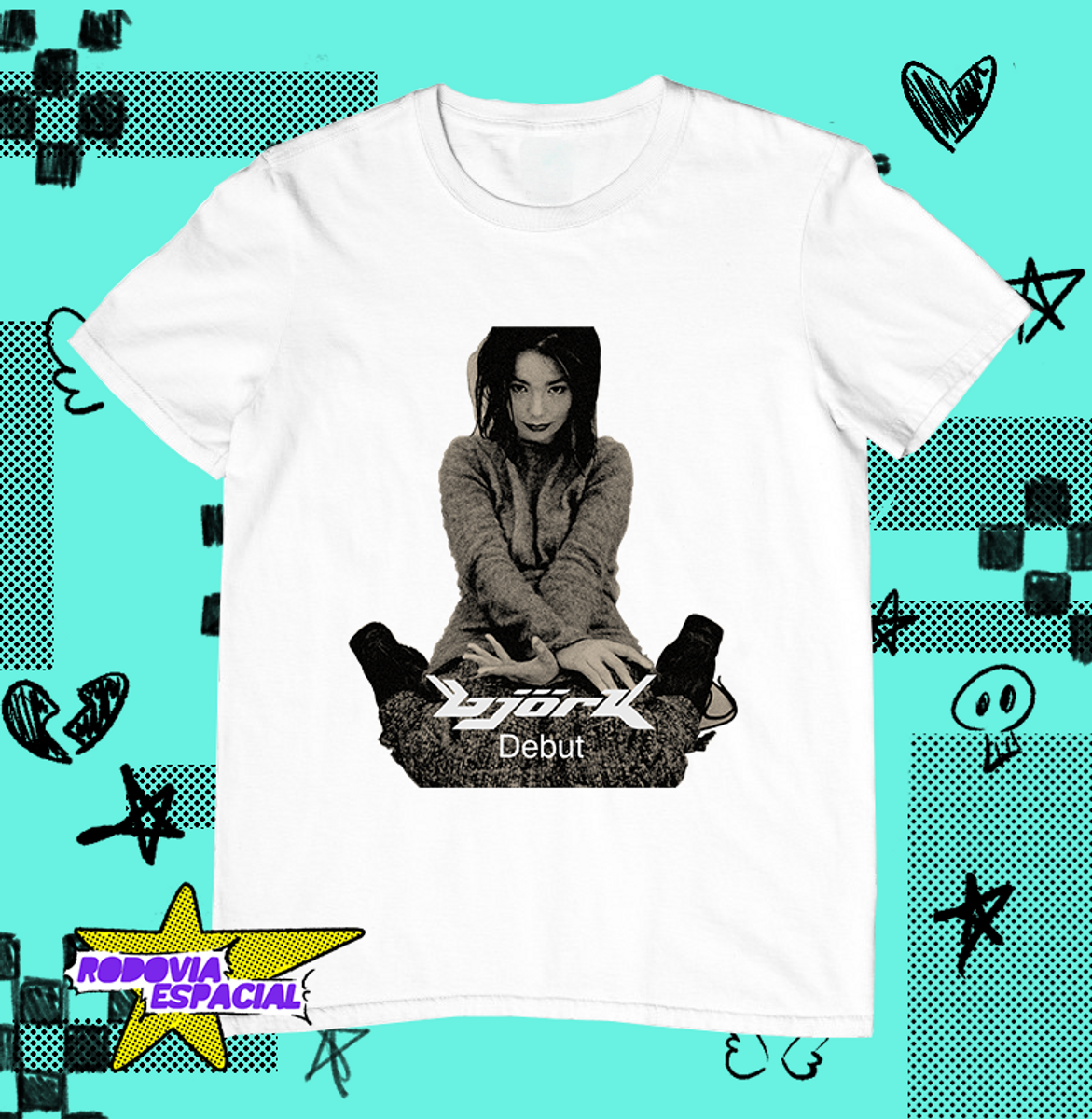 Nome do produto: Camiseta Bjork - Debut