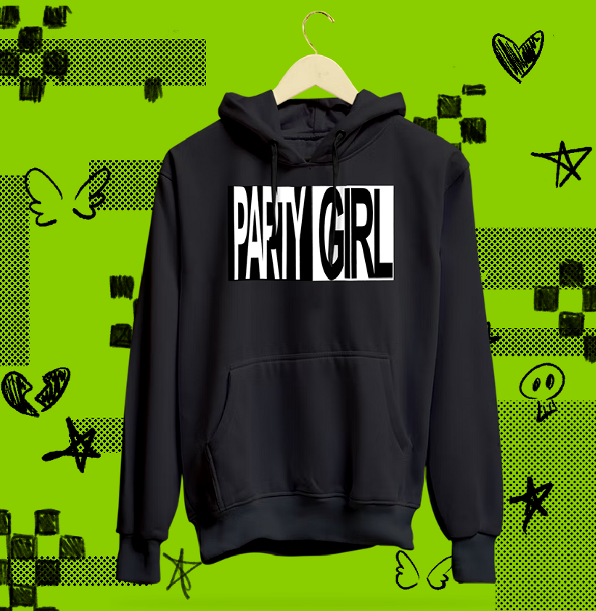 Nome do produto: Moletom Charli XCX - PARTY GIRL