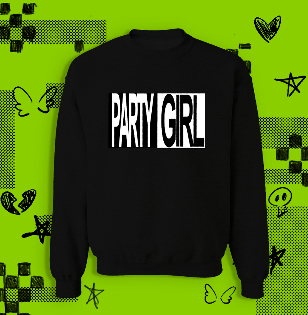 Nome do produto: Moletom Charli XCX - PARTY GIRL
