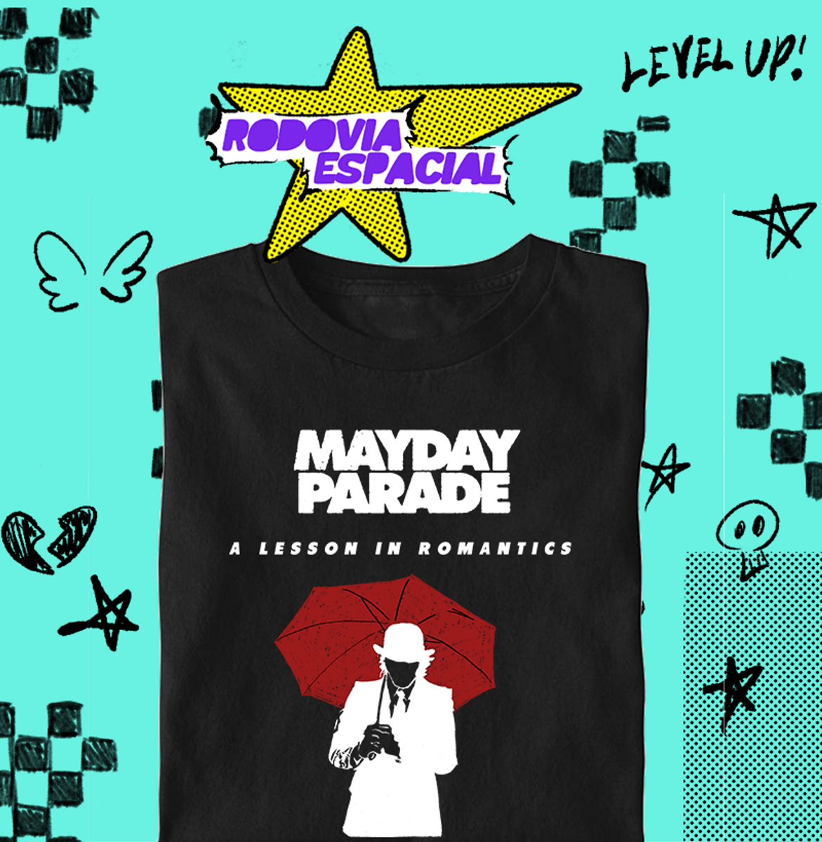 Nome do produto: Camiseta A Lesson In Romantics - Mayday Parade
