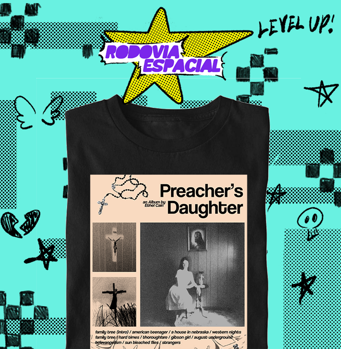 Nome do produto: Camiseta Preacher\'s Daughter - Ethel cain