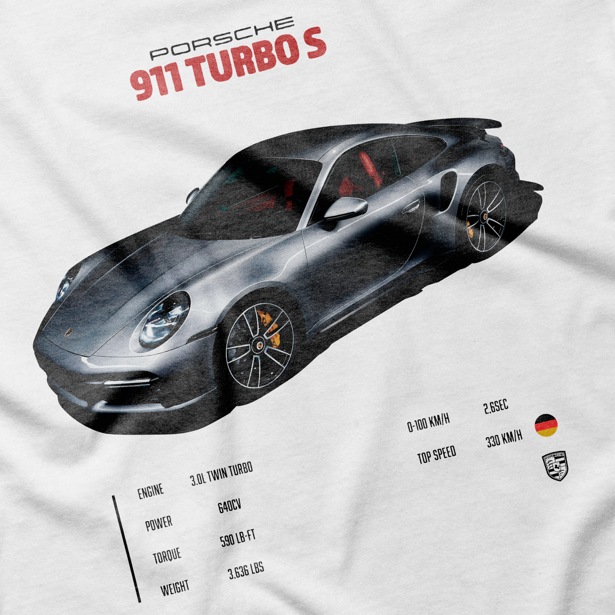 Nome do produto: PIMA - PORSCHE DELUXE - 911 TURBO S