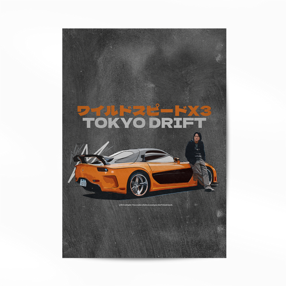 F&F Tokyo Drift - Han RX7